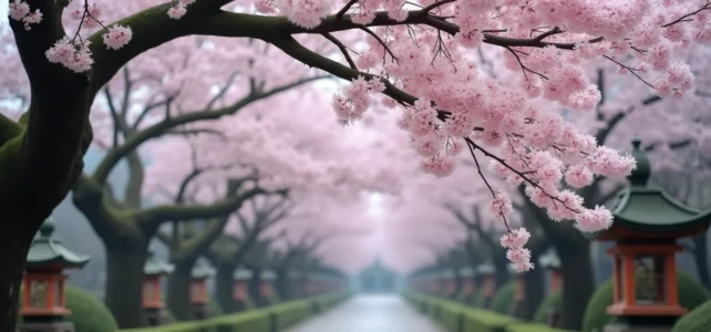 Les arbres à fleurs roses : secrets de leur signification à travers les cultures du monde