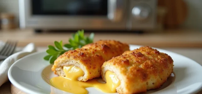 Cordon bleu au micro-ondes : temps de cuisson idéal et conseils pour réussir Cordon bleu au micro-ondes : temps de cuisson idéal et conseils pour réussir